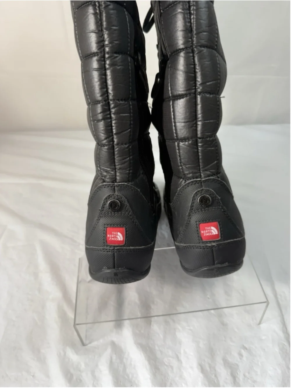 The North Face Svetlana Primaloft Insulated Quilted Winter Boots Black Sz 7.5 M
